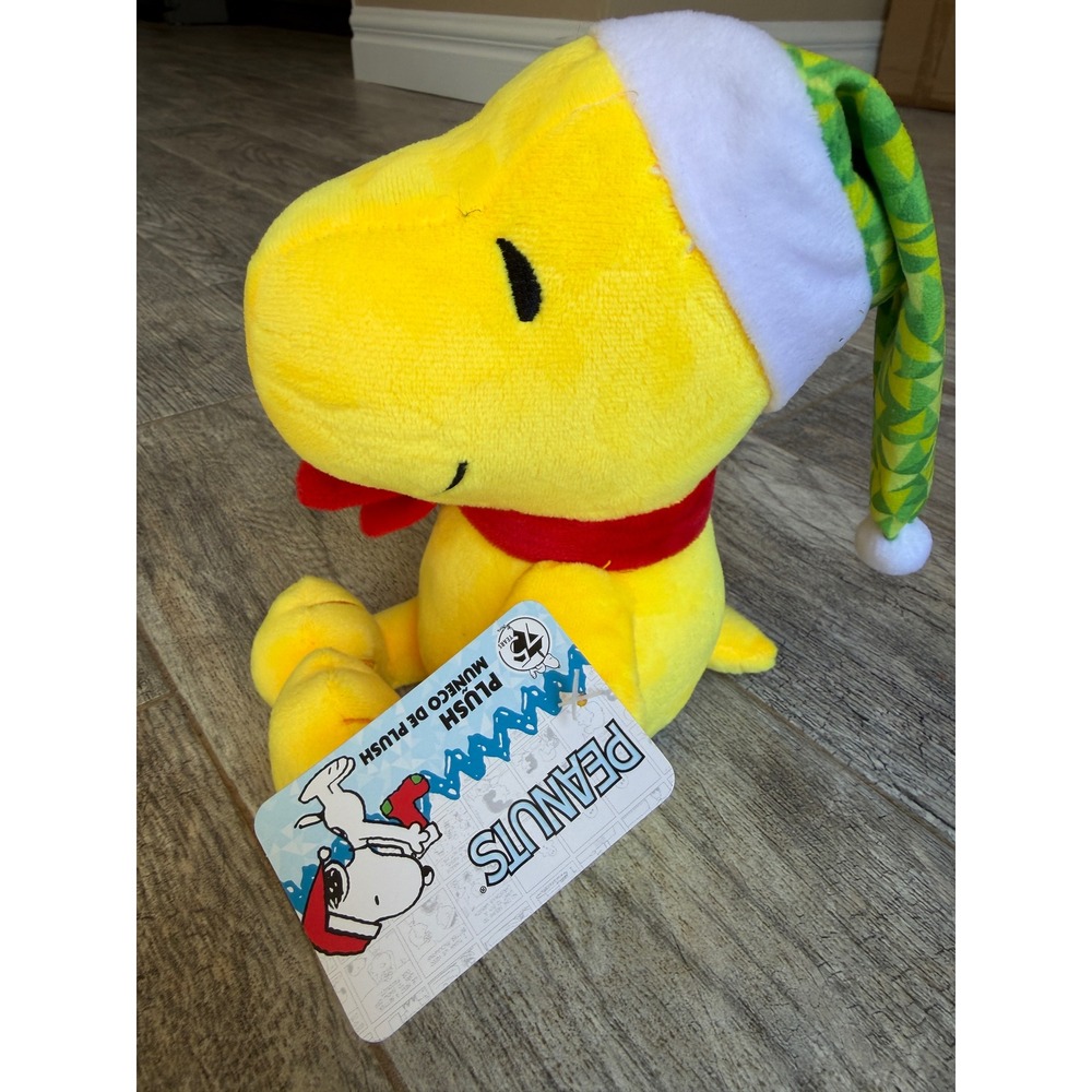 Peanuts Woodstock Plush Ruz 9" Christmas Stuffed Animal Toy NWT A28951 2025‎